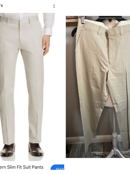 Theory Other - Theory Marlo Modern Slim Fit Suit Pants New NWT 30 X33 DISCREET BARLEY men